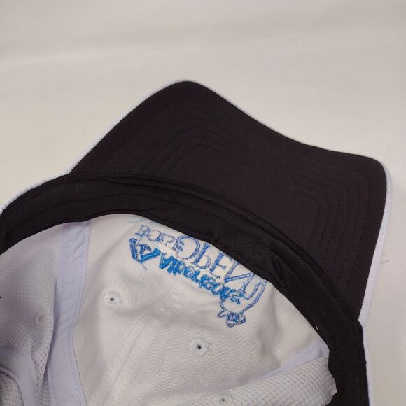 Albertson's Boise Open Presented Chevron Slideback Hat White OS Ivory Headwear - Picture 7 of 9